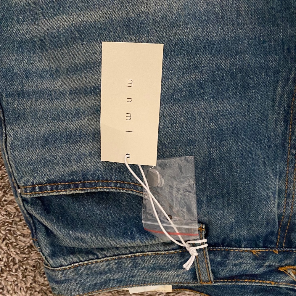 MNML Denim flare bottoms jeans